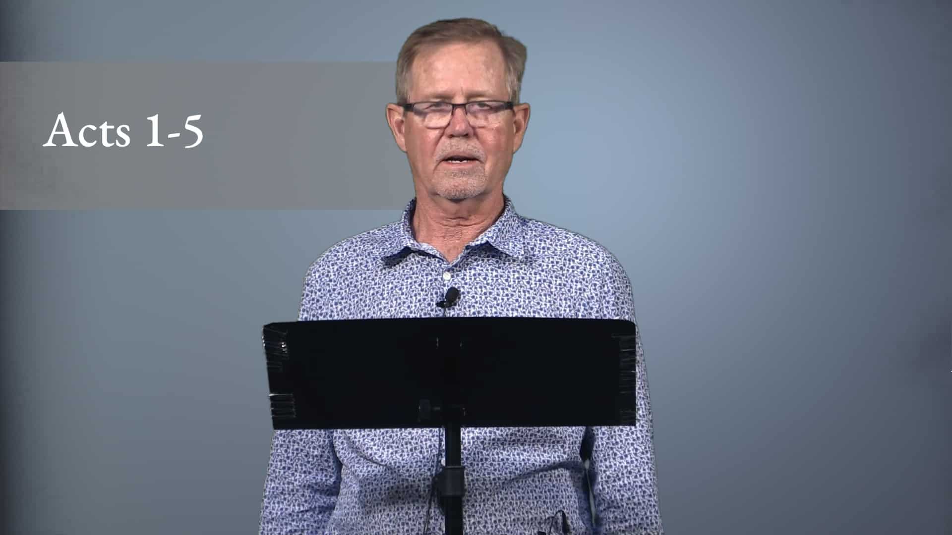 Acts 1-5 - Come Follow Me